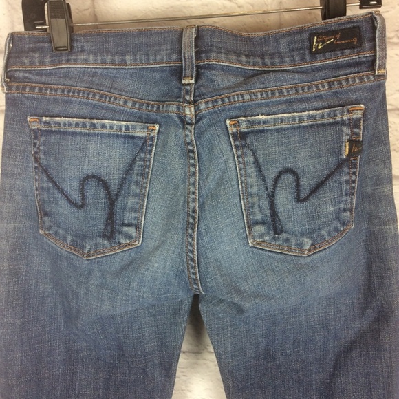 Citizens of Humanity Low Waist Bootcut blue jeans - Picture 4 of 8